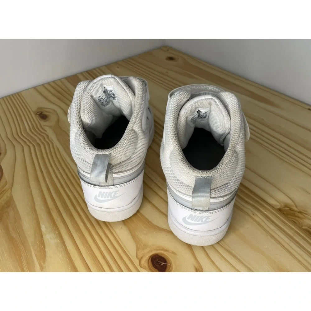 Nike Youth All Day Play High Top Size 6.5Y Sneakers White CD7782-109